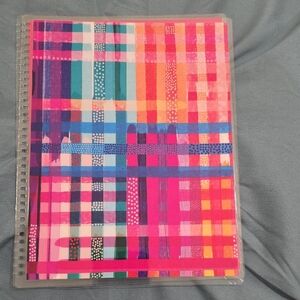EC Colorful Plaid Notebook Cover